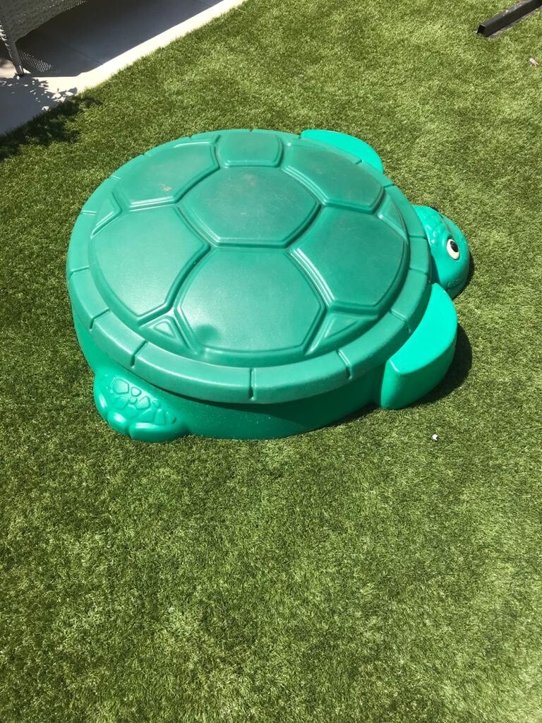 little tikes frog sandbox